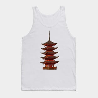 Image of a pagoda Tank Top